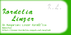 kordelia linzer business card